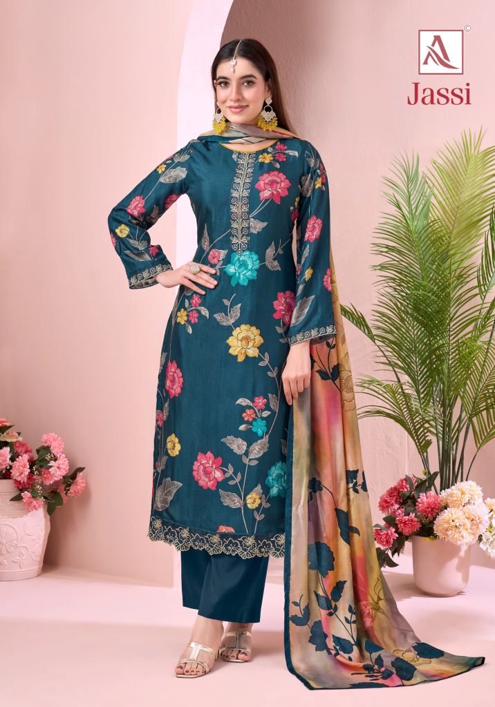 Alok Jassi  Printed Dress Material