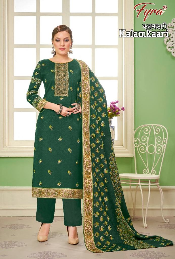 Alok Kalamkaari Pashmina winter collection Buy  Pashmina Women's Dress Materials 