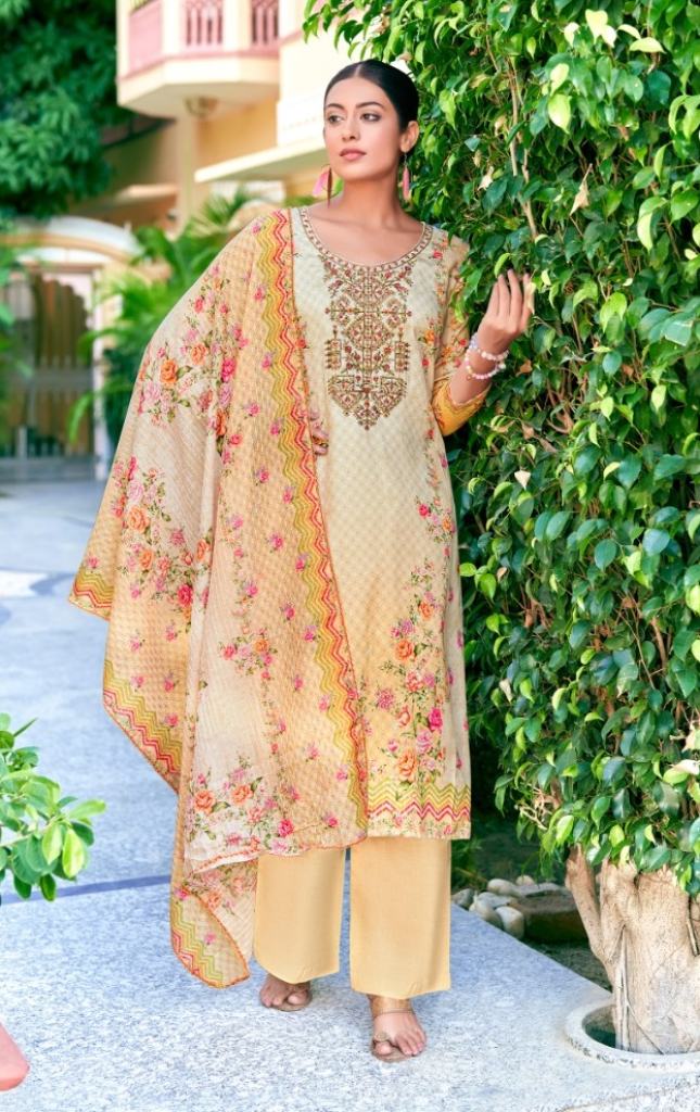 Alok Lajavab Designer Pure Jam Cotton Printed Dress Material Collection