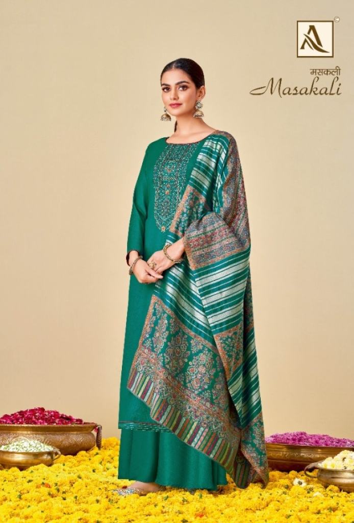 Alok Masakali Fancy Pashmina Dress Material Buy Pashmina Women's Dress 