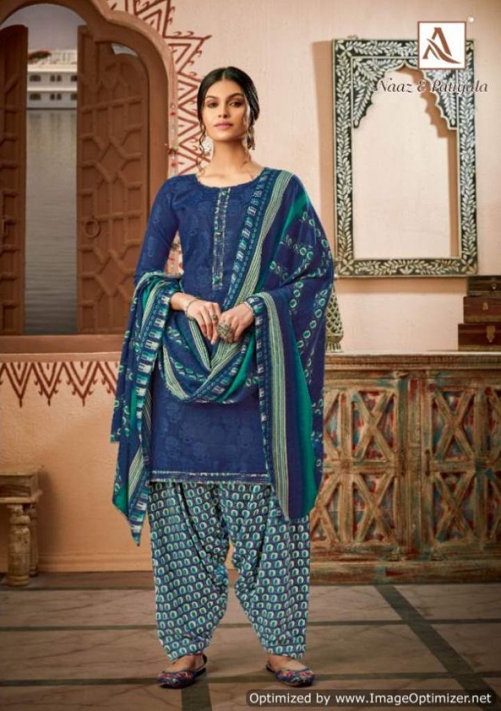 Alok  Presents Naaz E Patiyala vol  6  Designer Dress Material