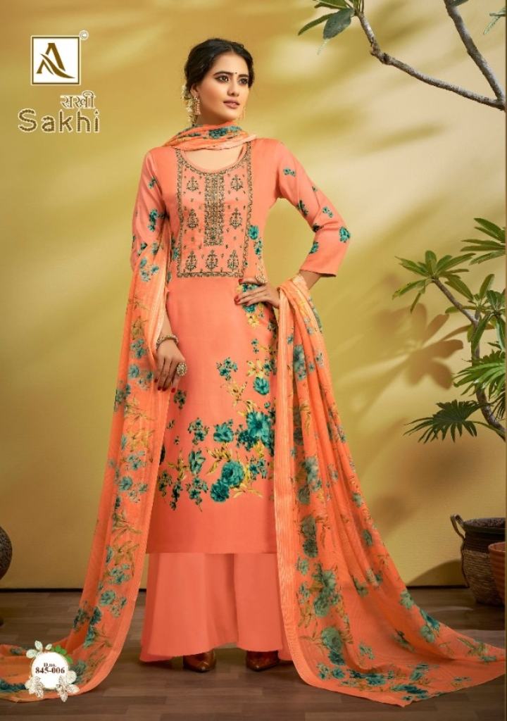 Alok   Sakhi cotton  Digital Print Dress Material