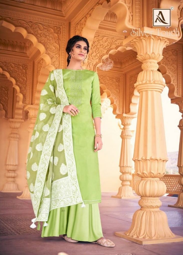 Alok  Silver Touch Dress Material wholesale with Rate