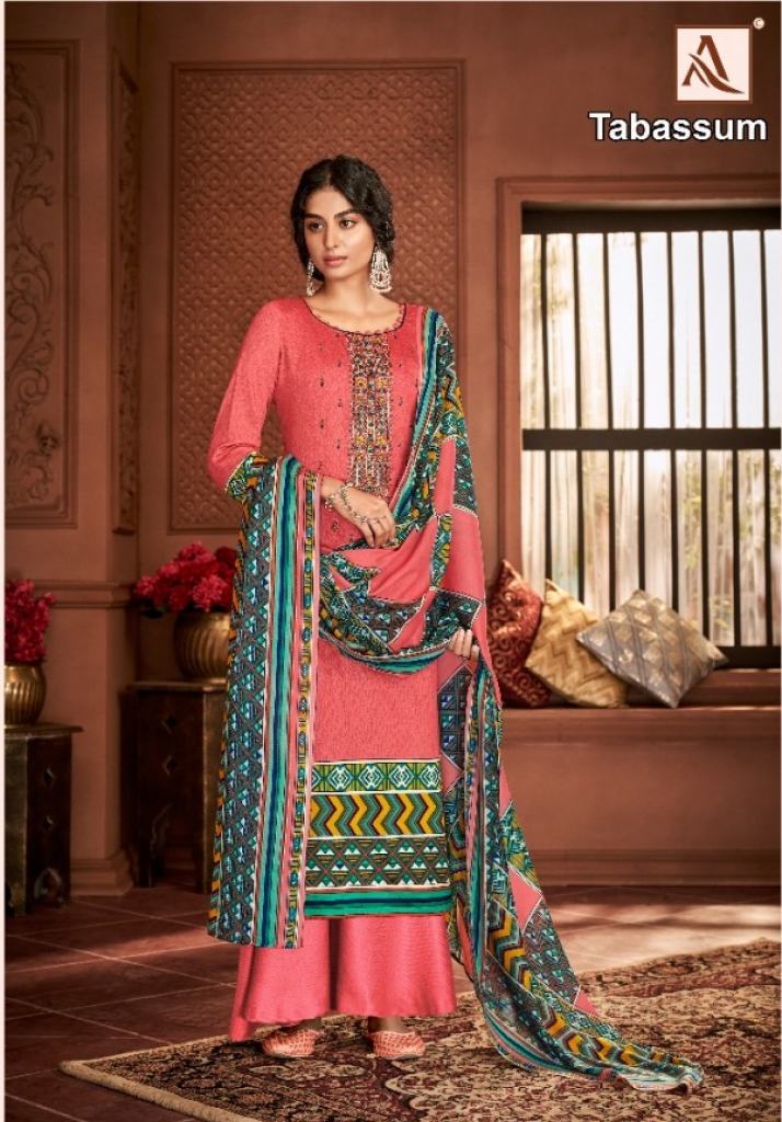 Alok Tabassum Digital Printed Designer Dress Material Catalog 