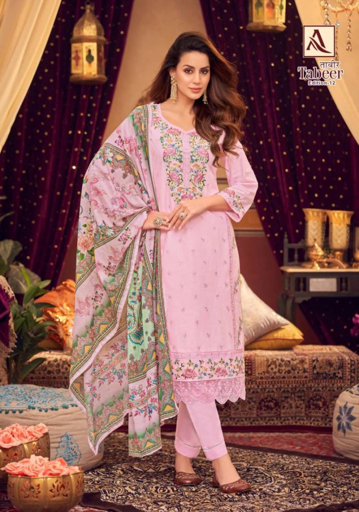 Alok Tabeer Edition 12 Dress Material