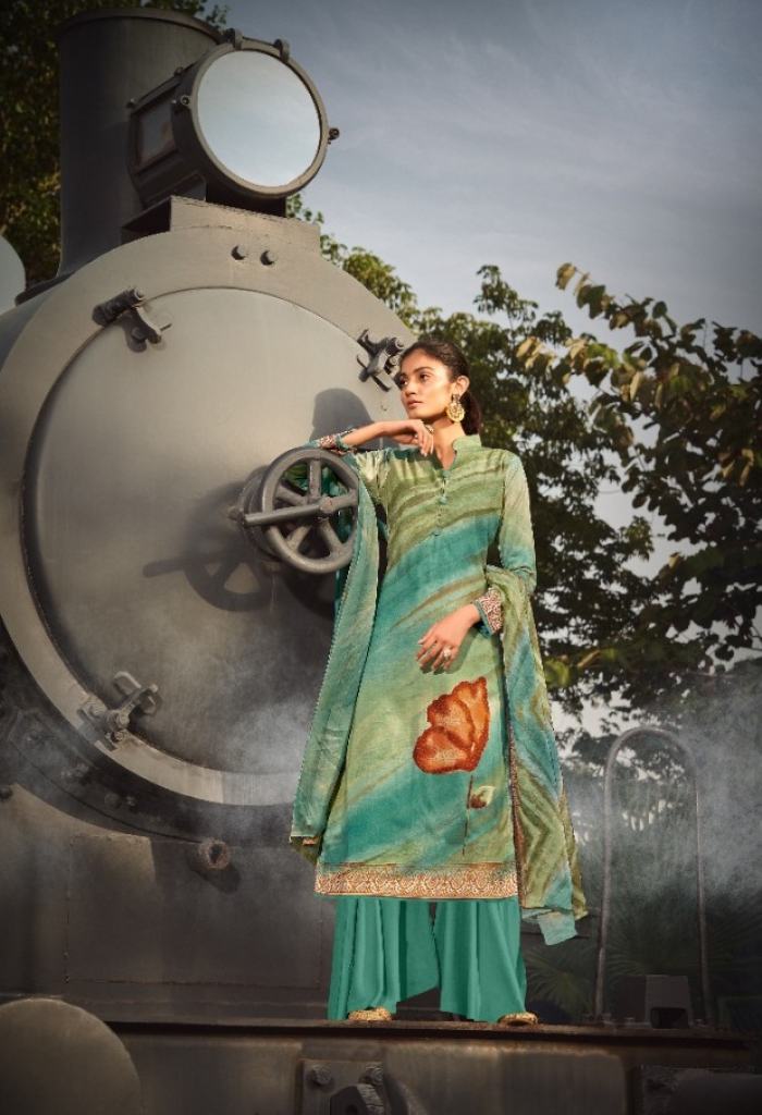 Alok Vibes Fancy Rayon Digital Printed cotton Dress Material Collection