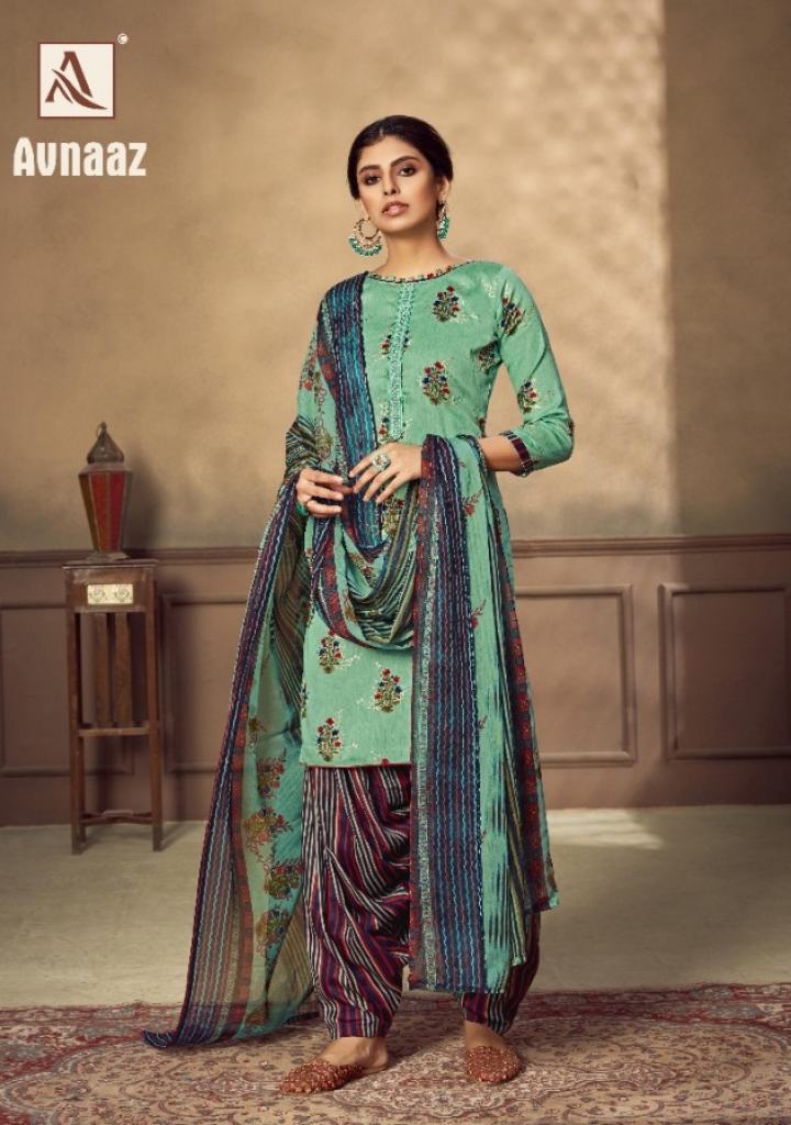 Alok  presents  Avnaaz Designer Dress Material 