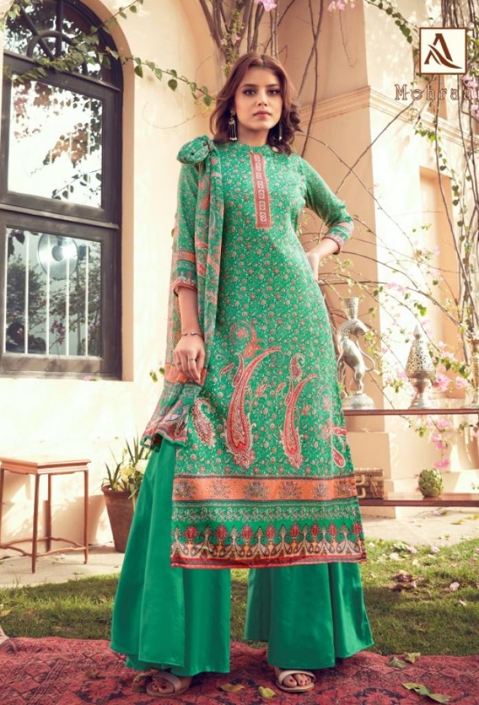 Alok presents Mehraan Designer Dress Material 
