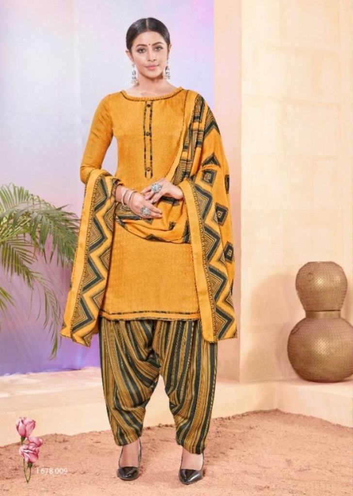 Alok  presents Naaz E Patiyala vol 5  Designer Dress Material