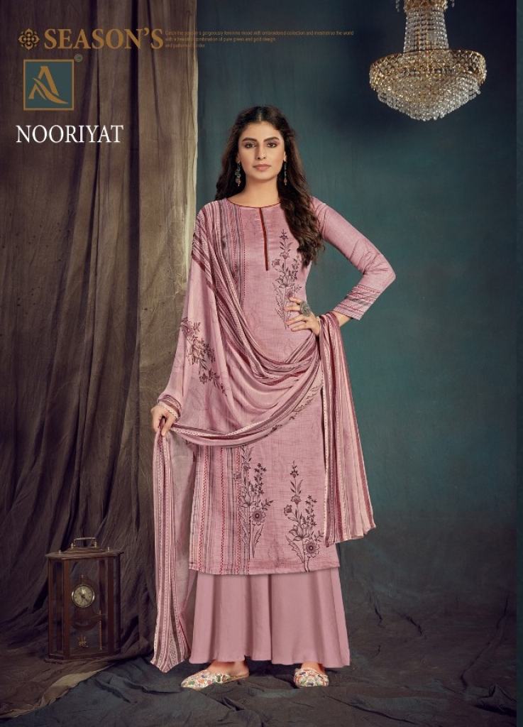 Alok presents Nooriyat Designer Dress Material