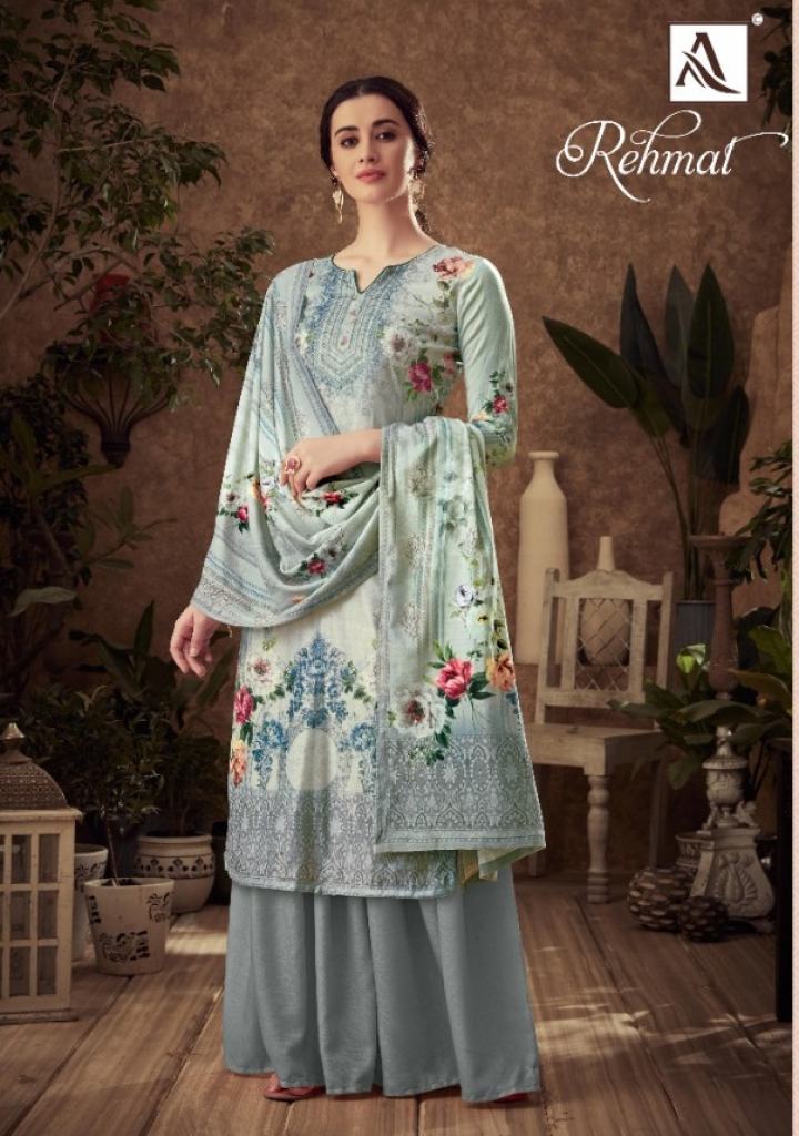 Alok presents Rehmat Designer Dress Material