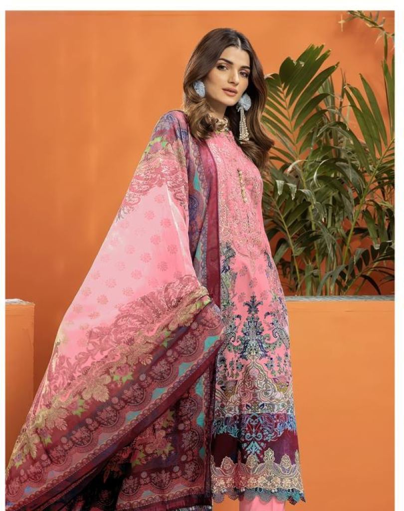 Alzohaib Aarifa Cotton Dupatta Pakistani Salwar Suits