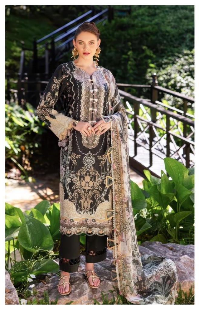 Alzohaib Humaira Vol 1 Cotton Dupatta Pakistani Salwar Suits