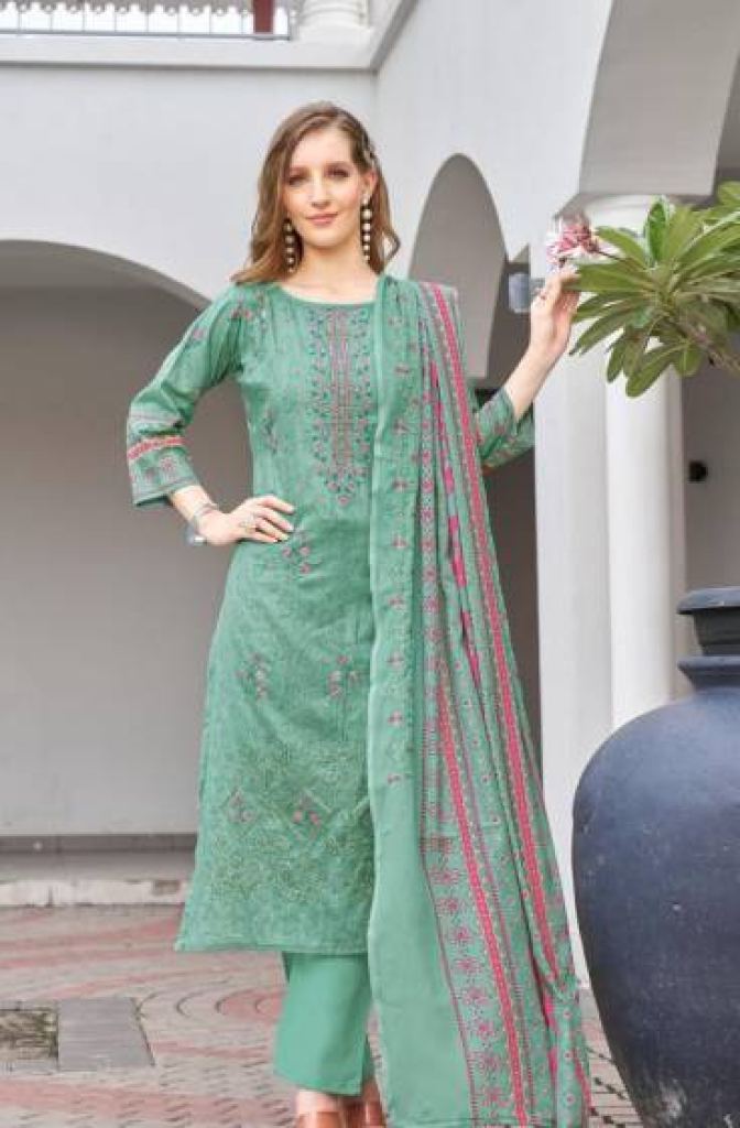 Alzohaib Mahima Printed Pakistani Suits