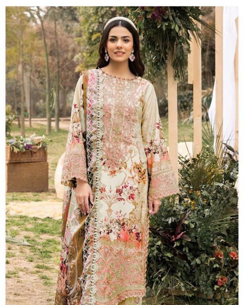 Alzohaib Rifa Vol 1 Chiffon Dupatta Patch Work Pakistani Suits