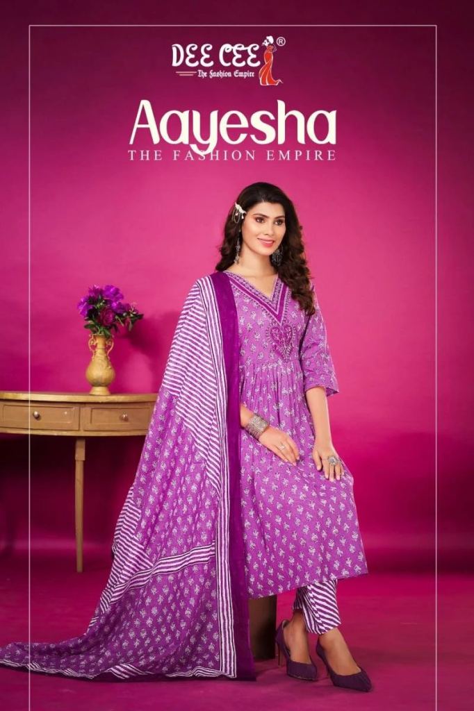 Amazing Deecee Aayesha Cambric Cotton Printed Salwar Suit 