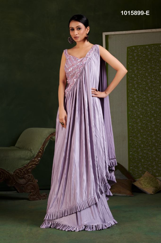 Amoha Trendz 10501 Designer Ready To Wear Saree Wholesale catalog