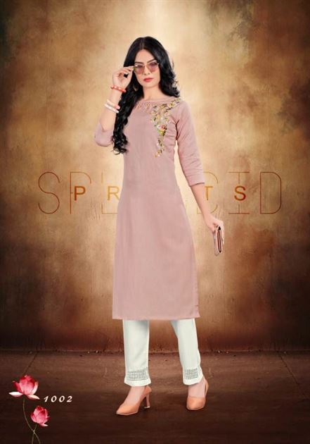 Amore Vaarahi vol 10 Cotton Flex Straight Kurti Collection