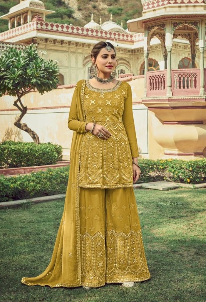 Amyra  Zarkash Heavy Georgette Eid Designer  Salwar Suits  