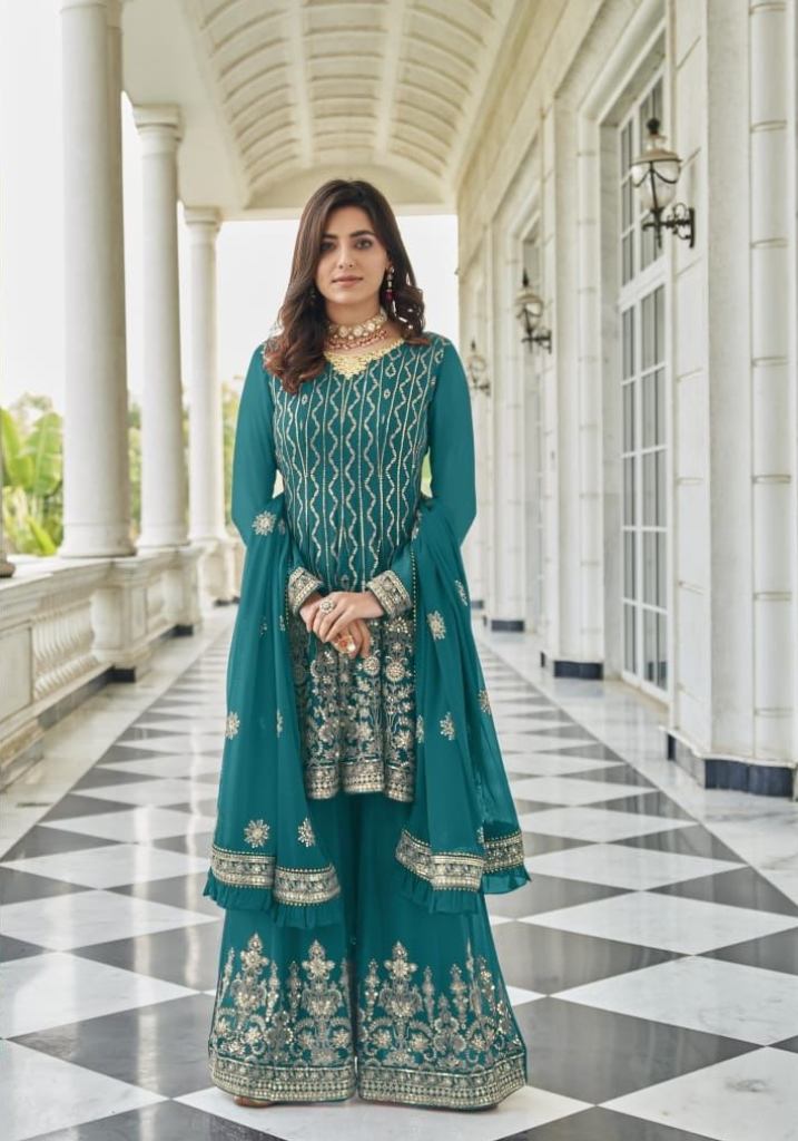 Amyra Zarkash  vol  4 Georgette Embroidery work Exclusive Wear Designer Salwar Kameez