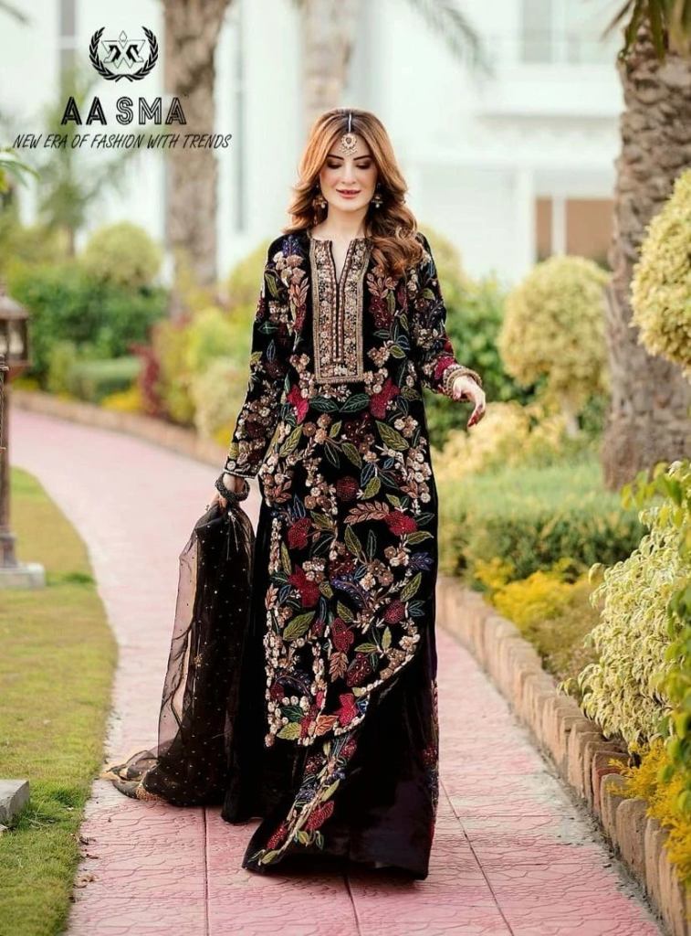 Anamsa 202 Faux Georgette Pakistani Salwar Suits