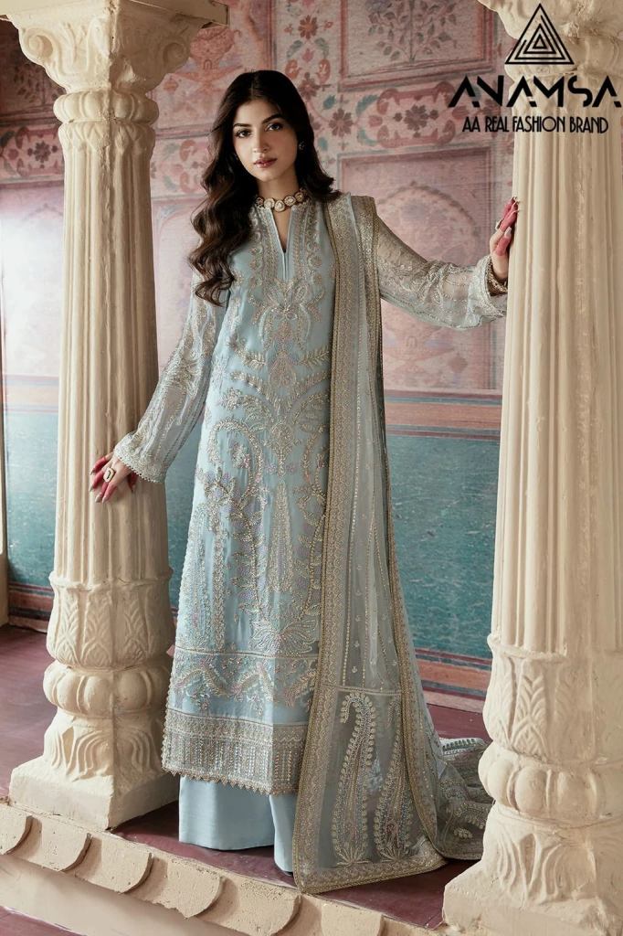 Anamsa 276 Faux Georgette Pakistani Salwar Suits