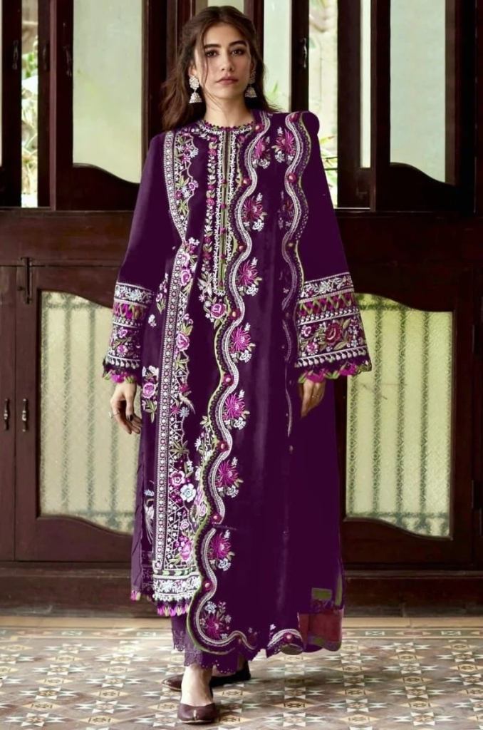 Anamsa 277 A To D Faux Georgette Pakistani Salwar Suits