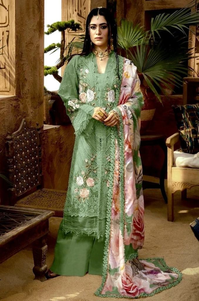 Anamsa 464 A To D Pakistani Salwar Suit