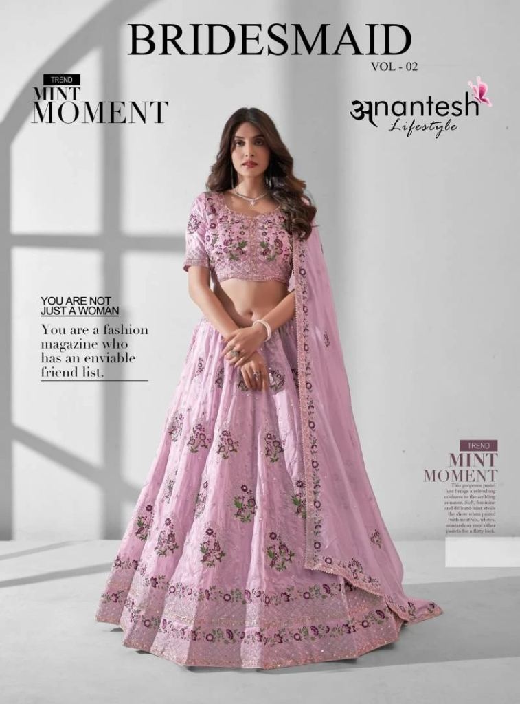 Anantesh Bridesmaid Vol 2 Lehenga Choli Collection