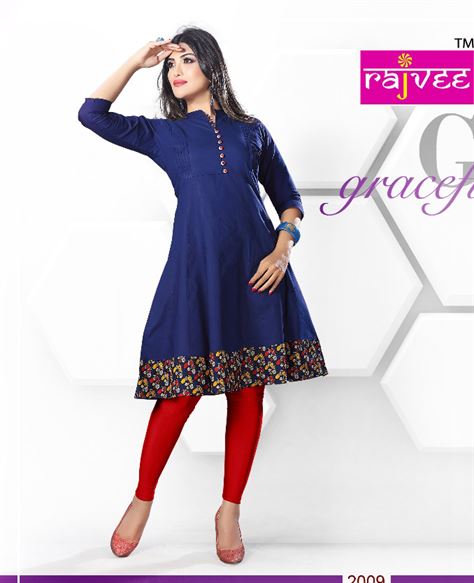 Anarkali : Rajvee Kurti Catalogue