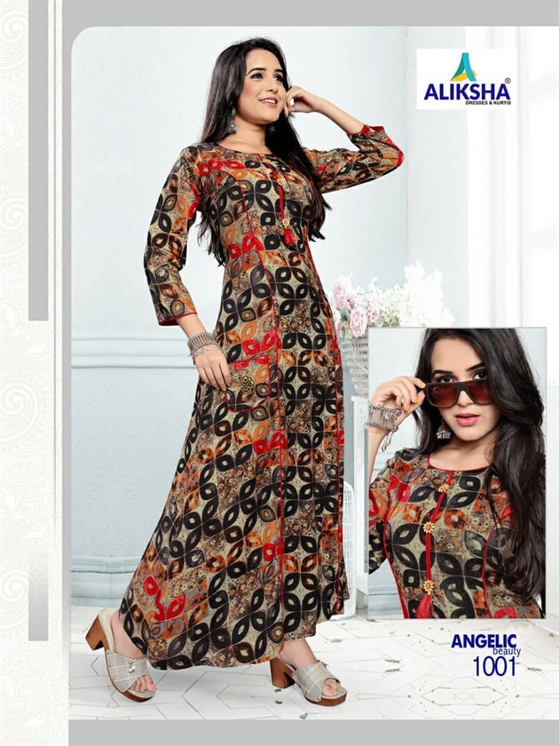 Angelic Beauty Vol 1 Aliksha Dresses Kurtis Designer Set