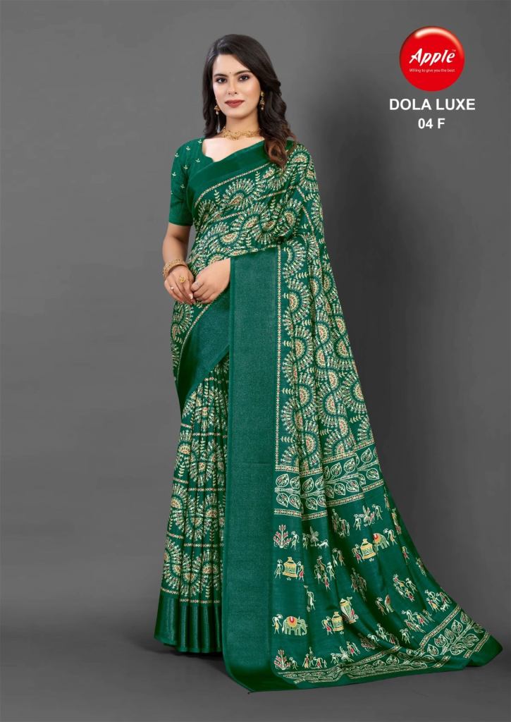 Apple Dola Luxe 04 Saree Collection