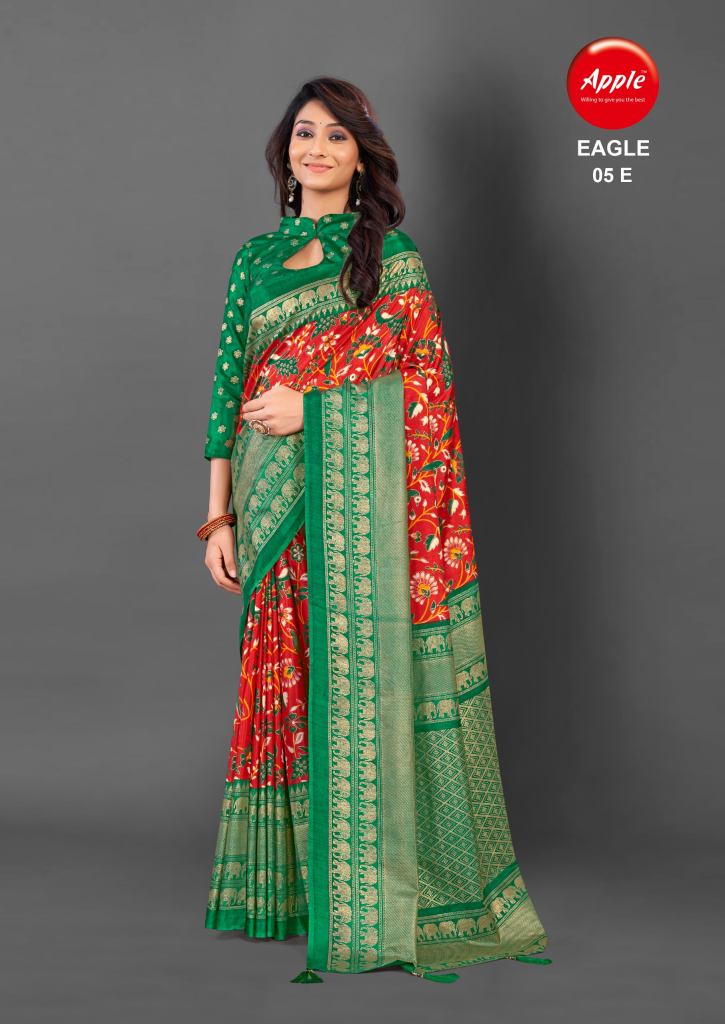 Apple Eagle 05 Saree