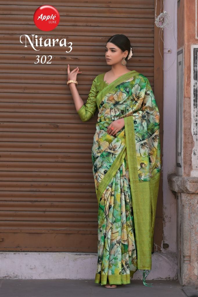 Apple Nitara Vol 3 Saree