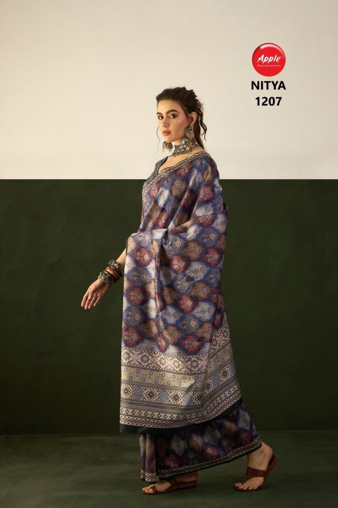 Apple Nitya Silk 12  Saree
