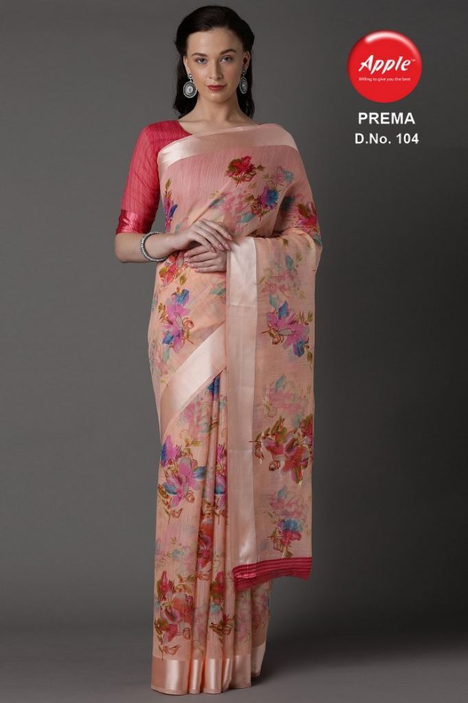 Apple  presents  Prema Casual Wear  Sarees  Collection