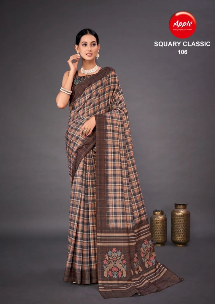 Apple Squary Classic Vol 1 Silk Blend Sarees