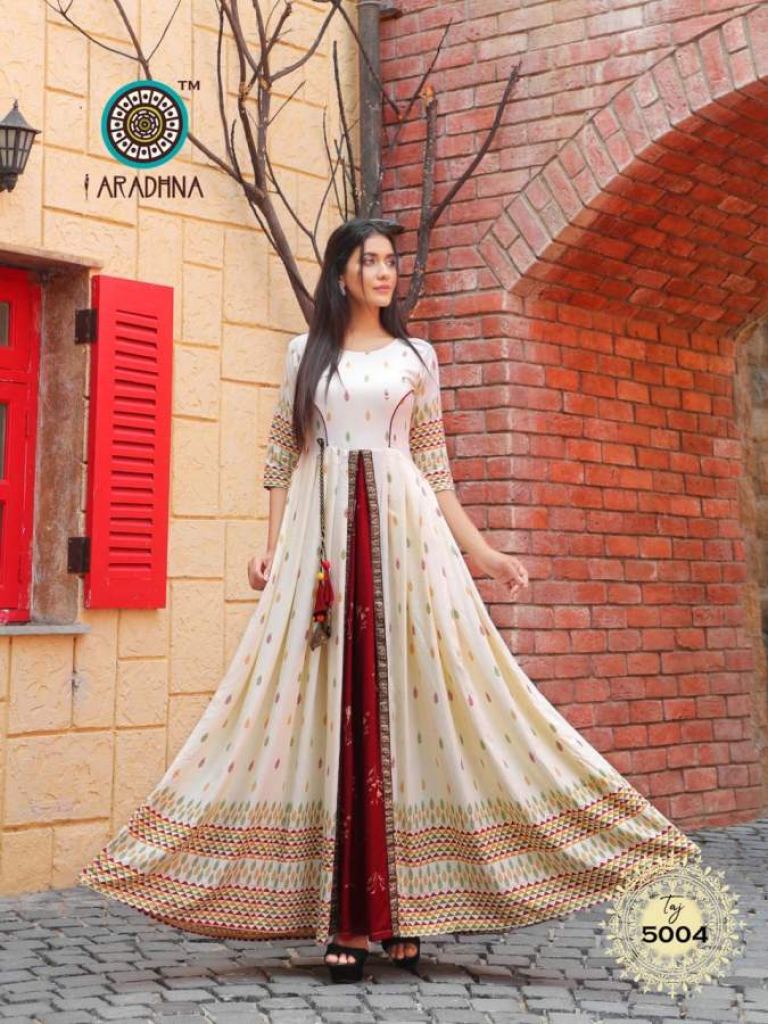 Off White Kurti And Skirt Set – rjbyrajat