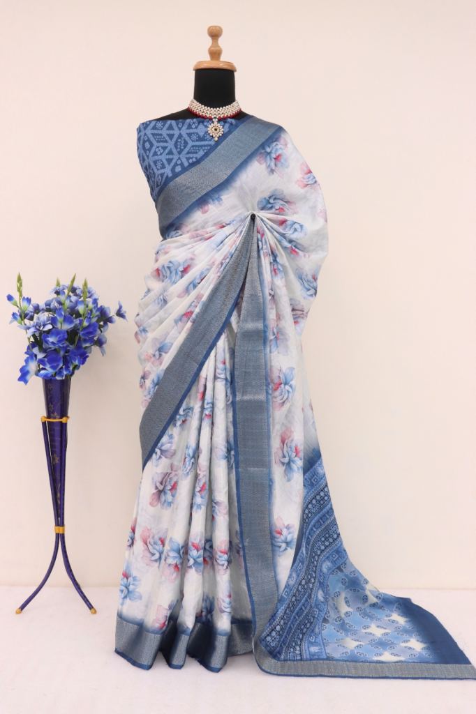 Arika Jalpa Sarees Lichi Jacquard Silk Saree 