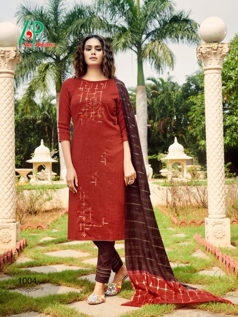 Art Riddh's Kalamakri Beautiful Cotton Kurti Bottom and Dupatta Catalog