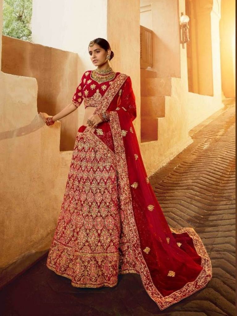 Arya presents  Pratha 4304  Bridal Lehenga choli