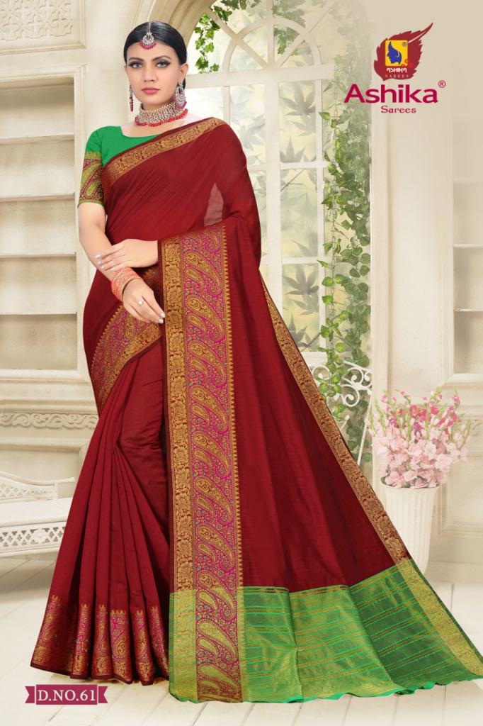 Ashika Presents Lotus  Festive Wear Sarees Collection