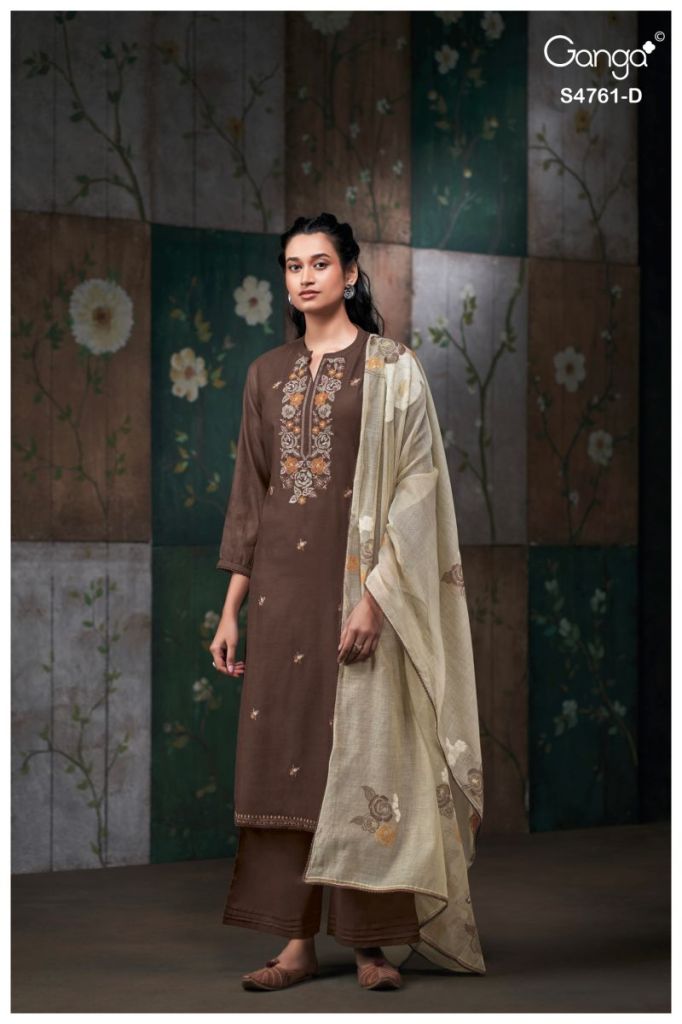 Aurelia Silk Satin Embroidered Festive Salwar Kameez