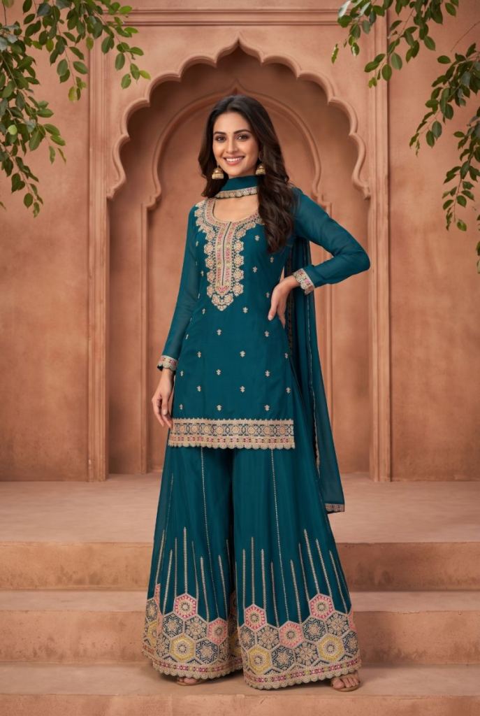 Aurraa Retvi Daman Work Salwar Kameez