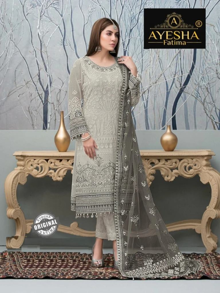 Ayesha Fatima 101 Georgette Pakistani Salwar Suits