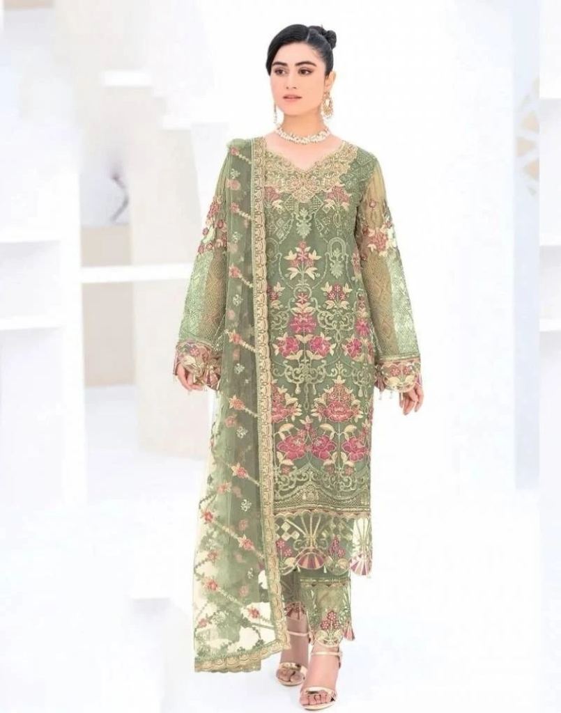 Ayesha Misbah 245 Pakistani Georgette Salwar Kameez