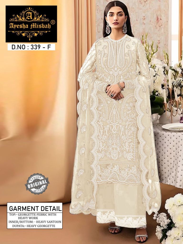 Ayesha Misbah 339 A To F Pakistani Suits