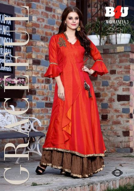 Wholesale Long Kurtis Catalogue Manufacturer & Supplier| India