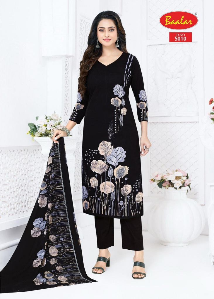 Baalar Pashmina Vol 5 Printed Dress Material 