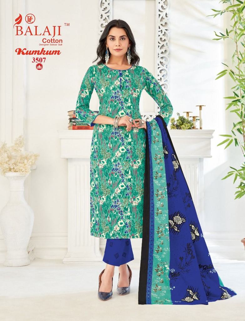 Balaji Kumkum Vol 35 Dress Material